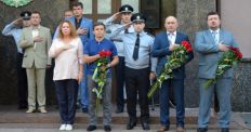 ​На Житомирщині поліцейські вшанували пам'ять загиблих колег/