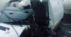 В Житомирській області мікроавтобус з пасажирами потрапив у смертельну ДТП на мосту. ФОТО/