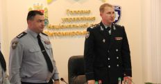 У Житомирі В'ячеслав Аброськін представив нового керівника кримінального блоку поліції /