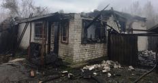​В Житомирській області на пожежі виявлено тіло загиблої людини. ФОТО/