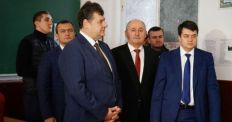 ​Председатель Верховной Рады Украины посещает Житомирскую область/