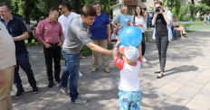 ​В Житомире официально открыли сквер на углу улиц Б.Лятошинского и Небесной Сотни/