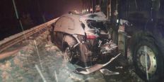 ​«Hyundai» зіткнувся з вантажівкою: На Житомирщині в ДТП потрапили мешканці Києва - травмовано троє людей. ФОТО/