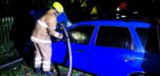 ​В Житомирській області рятувальники ліквідували загорання автомобіля/