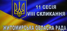 ​Виталий Бунечко принимает участие в 11-й сессии Житомирского областного совета VII созыва/