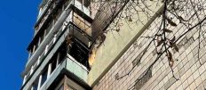 ​В Житомире горел балкон квартиры на пятом этаже, спасен пожилой хозяин/