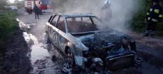 ​На Житомирщине в горящем автомобиле сгорел 42-летний мужчина/