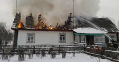 В ​Житомирському районі загорівся житловий будинок/