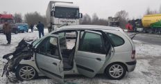 ​В Житомирской области произошло ДТП с участием четырех автомобилей/