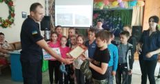 ​Романівські школярі за допомогою гри «Ріскленд» вчилися реагувати на надзвичайні ситуації/