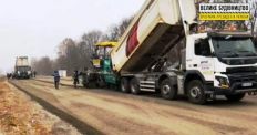 Розпочато ремонт ділянки міжнародної автодороги М-21 між селами Фасова та Андріївка. ВІДЕО/