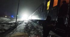 ​В Житомирской области загорелся тепловоз пассажирского поезда/