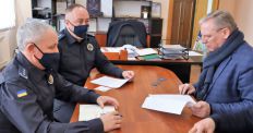 ​В Бердичеве руководство управления Службы судебной охраны встретилось с мэром и председателем суда/