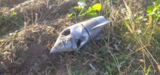 ​У полі на Житомирщині виявили уламки ракети/