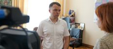 ​Виктор Градовский рассказал журналистам «Союз-TV» об оздоровлении детей и социальных выплатах на Житомирщине/