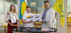 ​Віталій Бунечко долучився до погашення поштової марки з нагоди Дня Української Державності/