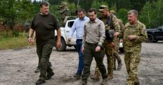 ​Виталий Бунечко и Кирилл Тимошенко проверили ход работ по укреплению государственной границы с беларусью в Житомирской области
