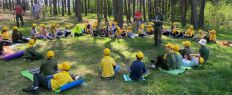 ​В Житомирской области Пластовый молодежный центр провел лагерь «Праздник Весны». ФОТО/