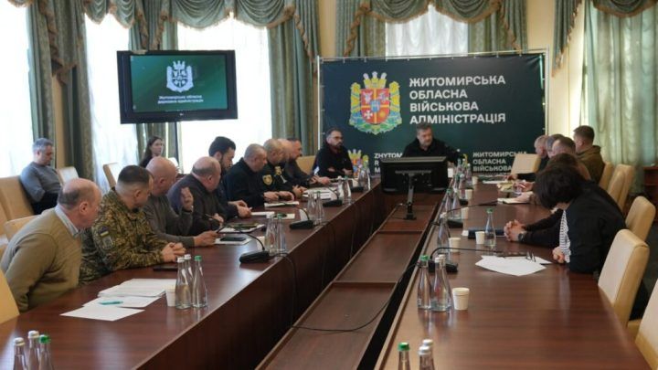 ​Віталій Бунечко провів чергове засідання Ради оборони Житомирщини