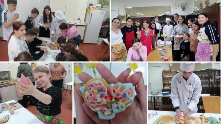 ​Учні Корнинського ліцею спробували себе у ролі кондитерів у межах проєкту DECIDE
