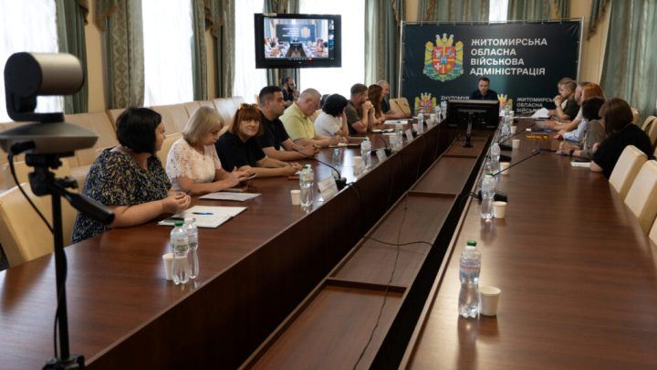 ​У Житомирській ОВА відбулося засідання Ради з питань внутрішньо переміщених осіб